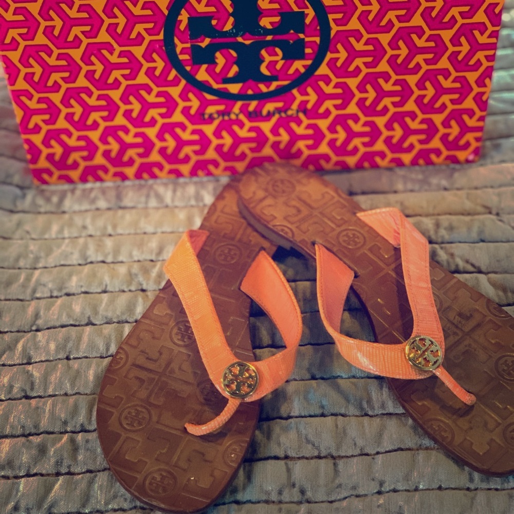 Tory Burch Coral Thong
